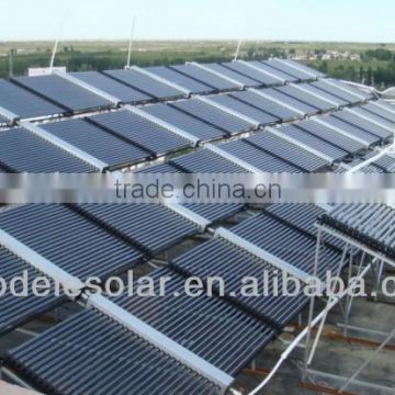 100% Clean Energy and Economical Solar Heating System Projects for School and Hotel