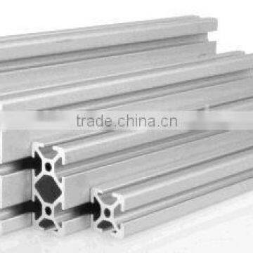 Sliver Anodized Aluminium Profiles/Square/Round Aluminium Profiles photo-2