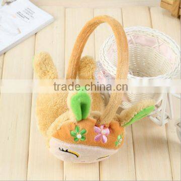 Cute Smilling Face Design Warm Earmuffs photo-2