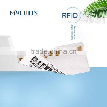 Fashional comfortable soft elegant washable uhf rfid woven garment label