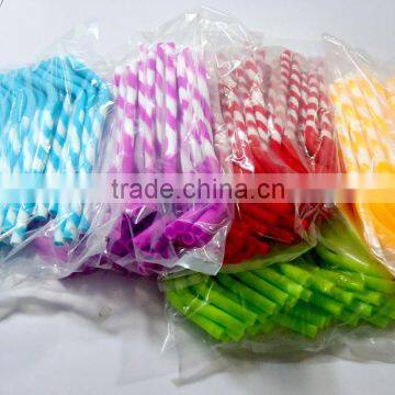 Custom Silicone Rubber Drinking Straw Silly Straws Silicone Reusable Smoothie Straws photo-3