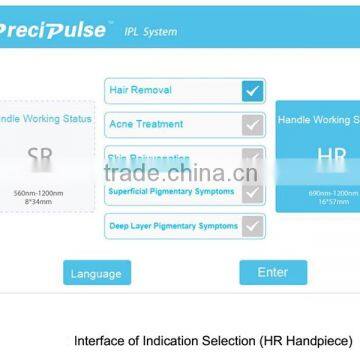 10MHz 2016 New Shr Ipl Hair Removal Machine/ipl Shr/ Shr Ipl Remove Tiny Wrinkle
