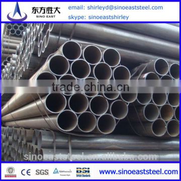 Hot ! Chinese Mill supply ms slab api x60 black erw carbon steel tube/pipe standard sizes at factory prices