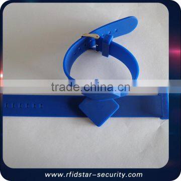 RFID 13.56MHz or 125KHz Silicone Wristband Tags