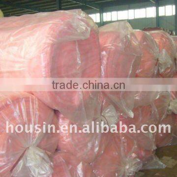 Pink color glass wool blanket