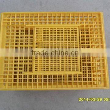Slide open Plastic Chicken Crates poultry carrying crate