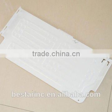 white aluminium roll bond evaporator for water dispenser