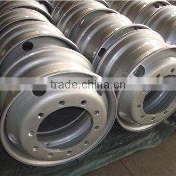 Truck Trailer Tubeless Steel Wheel 22.5x8.25