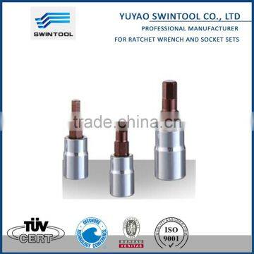 1/2"DR DRIVER BIT SOCKET (CR-V) (HEX HEAD SCREWS)
