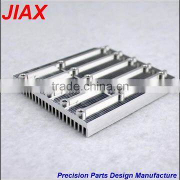 Cnc Machined Aluminum Radiator Heat Sink Parts With Small Order by Drawing photo-2