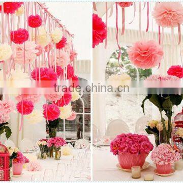 Colorful Wedding Festival Decoration Paper Flower photo-3