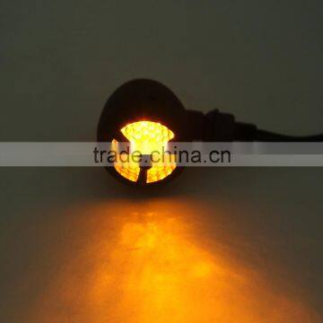 Bullet LED Indicators Turn Signals For Sportster Softail Bobber Chopper photo-3