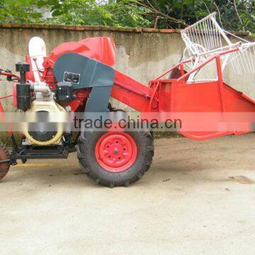 labour saving functions of combine harvester with harvester and threshing