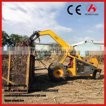 3 Wheels Sales Service Provided Sugar Cane Grab Loader photo-2