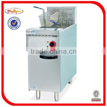 Alibaba Hot Sale Electric 1-Tank Fryer(2-Basket)(Freestanding Type) DF-26