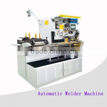 Tin can side seam welding machine