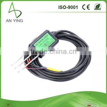 High sensitive soil temperature moisture sensor for hydroponic systems