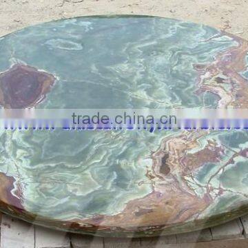 NEW COMMING 2017 NEW PRICE DARK GREEN ONYX TABLE TOPS COLLECTION
