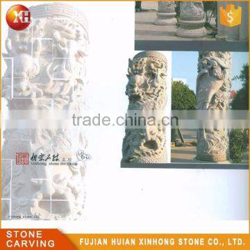 Wholesale Granite Decorative Square Roman Column Pillars photo-2