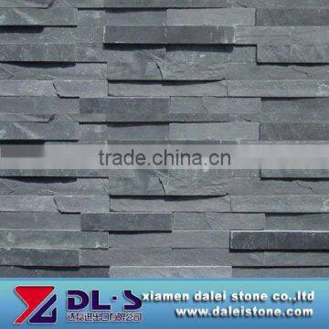 Natural decorative stone,Black Slate Culture Stone wall cladding