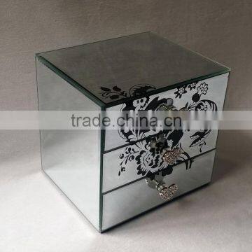 printed mirror jewellery box