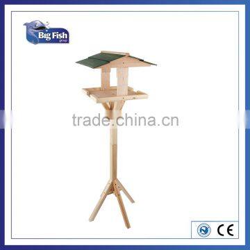 HANGING PATIO WOODEN BIRD TABLE FEEDER HOUSE FEEDING STATION OUTDOOR