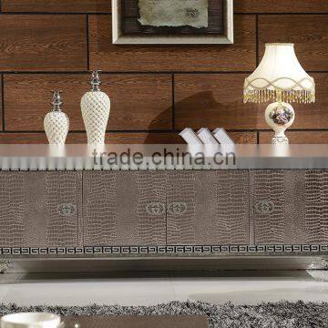 E379-1 Design Living Room Wooden TV Stand Furniture photo-2