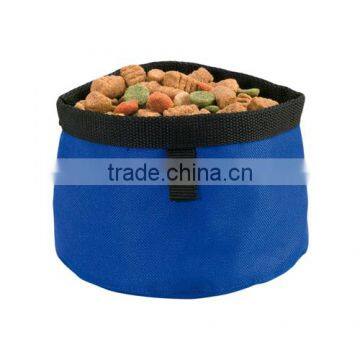 Hot selling portable dog folding food bowl