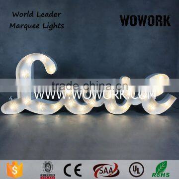 Large Light up Letters for Decoration Wedding