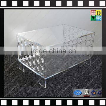 New Design Acrylic End Table Square Acrylic Tea End Table From Shenzhen Yidong photo-2