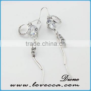 Wholesale earring setting design,lady rhinestone earring,flower shape earrings for lady date decor