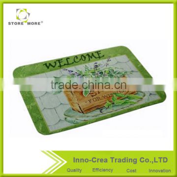 Welcome Printed Best Non Woven Outdoor Mat