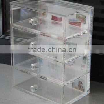 Plastic Jewelry Gift Box Plexi Glass Display Case Factory Customized Acrylic Displayer Jewelry Organizer Wholesale photo-2