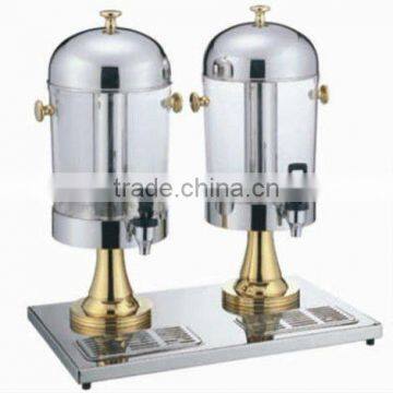 Two head double juice coffee dispenser