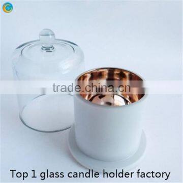 Best Selling Safe Package Glass Cloche Candle photo-2