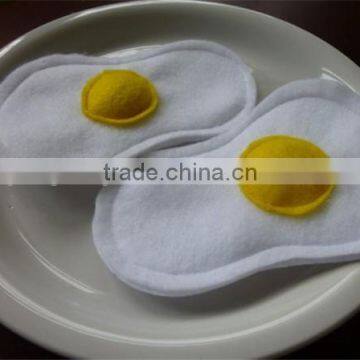2017 felt eggs Felt Play Food made in China