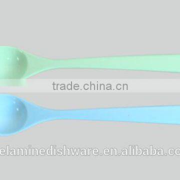 Melamine spoon,Long handle melamine coffee spoon