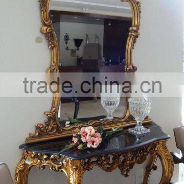 French Furniture Wholesale Marble Top Console For Living Room Decor photo-2