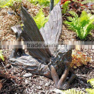 Garden Decoration Metal Craft Large Garden Statues Fairy Lantern photo-5