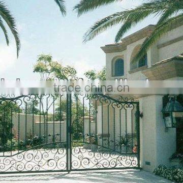 Bisini galvanized steel double entry gate (BG90234)