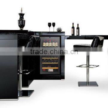 Black Modern Smart Wine Bar for Villa Hotel photo-2