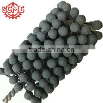 Industrial Twisted Handle Abrasive Ball Polishing Brush photo-2