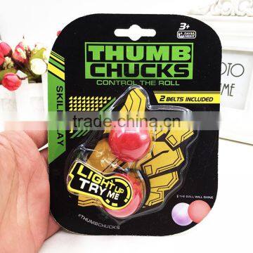 2017 Hot LED Colorful Luminous Stretch Finger Yo-Yo Plastic Toys photo-2