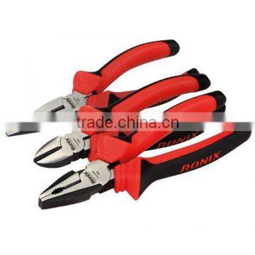 RONIX Pliers(combination , Side Cutting & Long Nose Pliers) Sizes : 6,7,8 mm RH-1107 RH-1108 RH-1206 RH-1207 RH-1306 RH-1307 photo-2