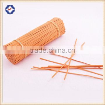 PVC plastic covered with single metal wire gift/bags twist ties wire