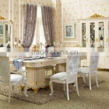 elegant wood dinning room set