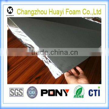 closed cell polyethylene foam flooring underlayment foam with aluminum foil