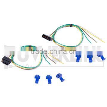 S90008 4 pin trailer Connector Kit with 6pcs splices