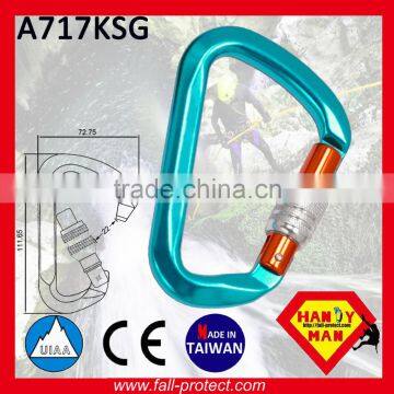 Super D Type With CE Certificate Aluminum Carabiner For Wild Sports photo-3