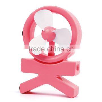 Customized Design Mini USB Desk OK Shape Blower Fan